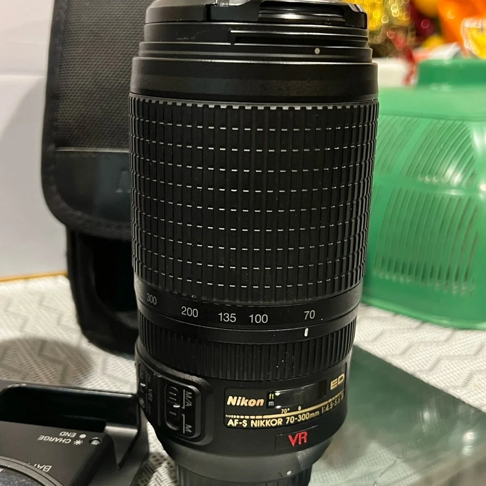 DSLR D610, lens and accessories